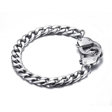 Stainless Steel Handcuffs Bracelet-Your Soul Place